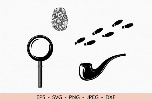 Download Detective Svg Footprint Cricut Pipe Dxf - Detective svg Collection