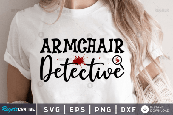 Download Armchair Detective Svg Design - Detective svg Collection