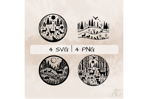 Download Forest SVG Bundle, Forest Animals PNG - Forest svg bundle Collection